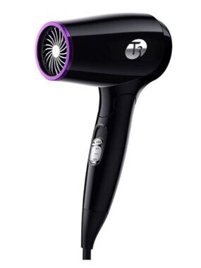T3 Micro Featherweight Compact Hair Dryer - Dual Voltage 76850 Black/Purple